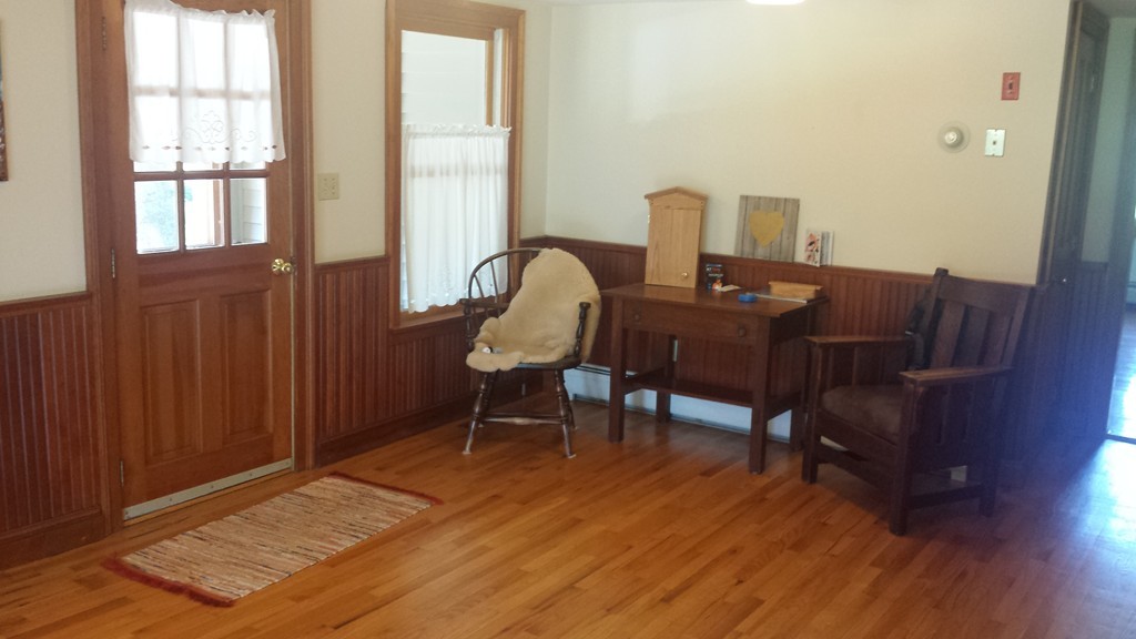35 Pelham Road Amherst, MA 01002 - Photo 13 of 20 a view of a workspace with furniture and a window