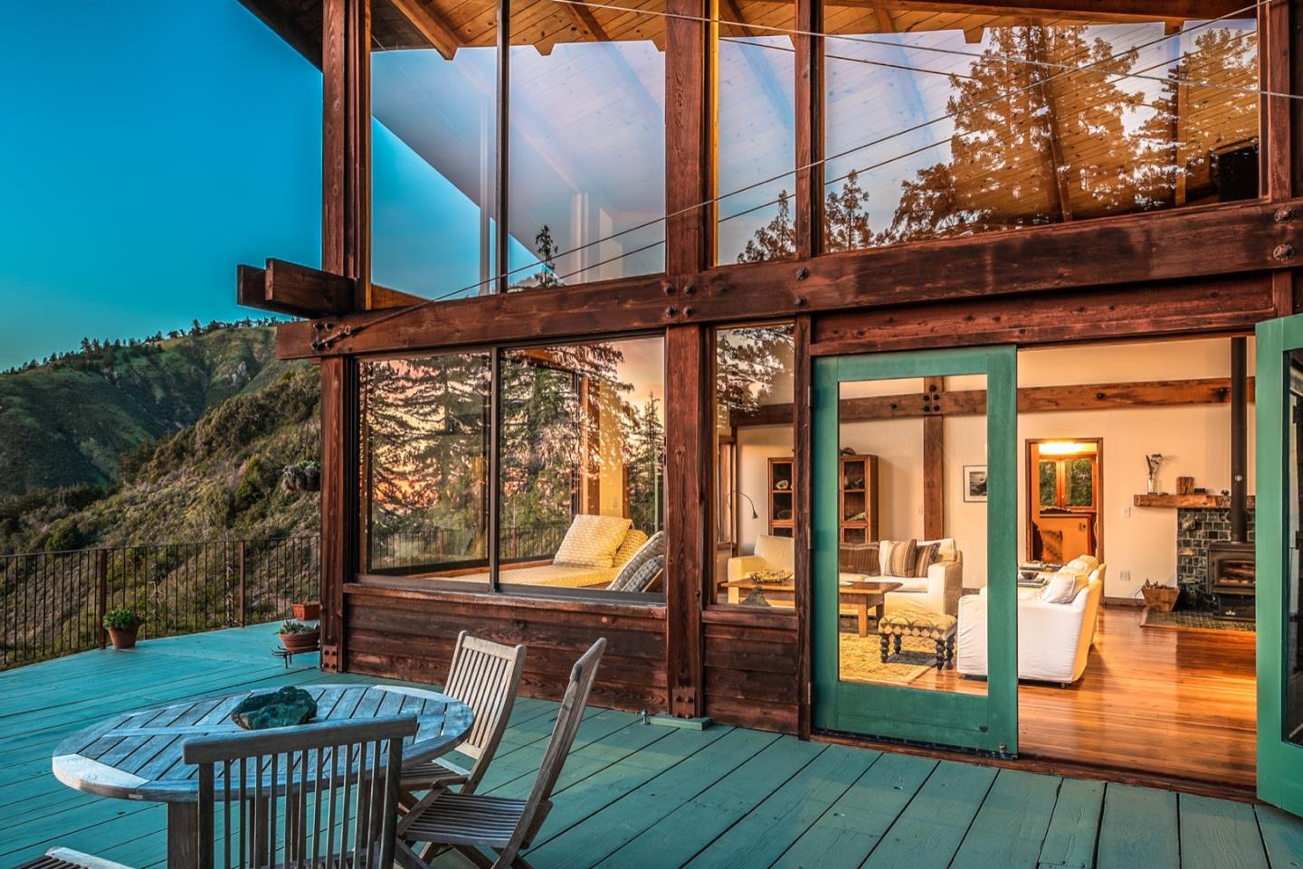 29141 Plasket Ridge Road Big Sur, CA 93920 - Photo 11 of 48 a view of porch with seating space