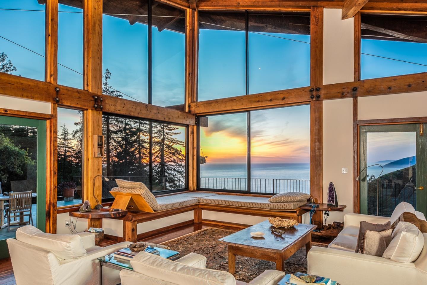 29141 Plasket Ridge Road Big Sur, CA 93920 - Photo 16 of 48 a building outdoor space with patio furniture