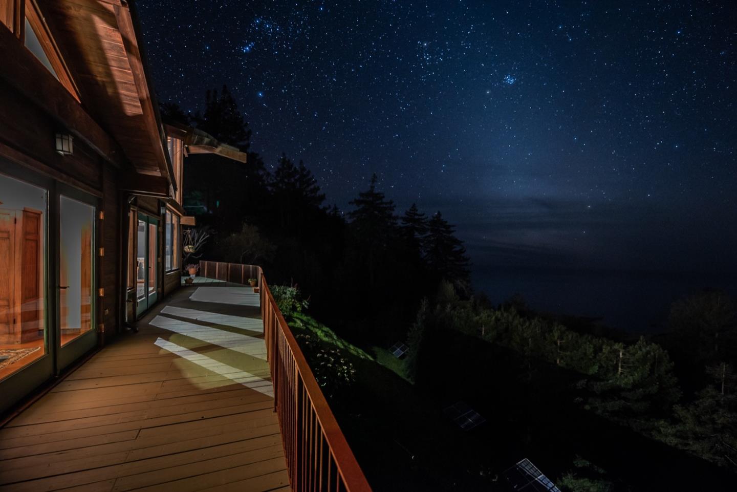 29141 Plasket Ridge Road Big Sur, CA 93920 - Photo 18 of 48 a view of balcony and yard