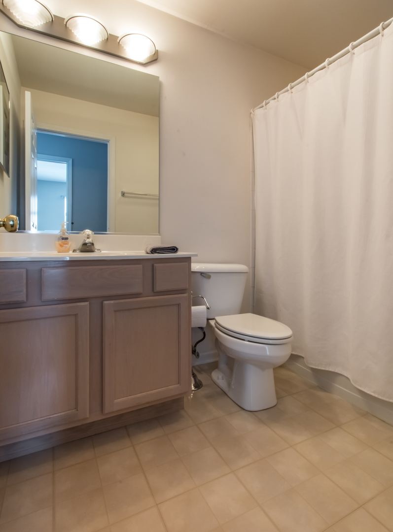 717 Pheasant Trail St. Charles, IL 60174 - Photo 28 of 32 a bathroom with a toilet a sink and mirror