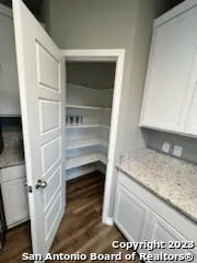 a view of walk in closet