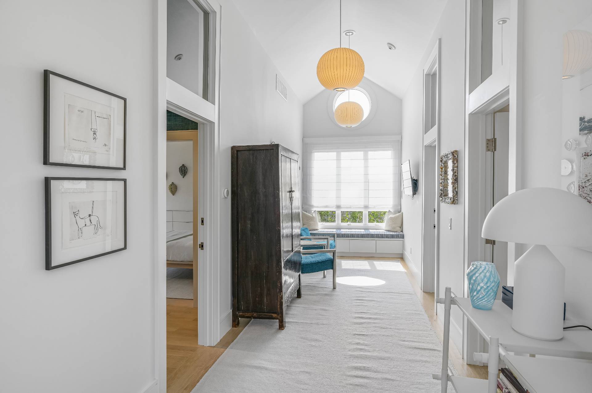 Undisclosed Address Bridgehampton, NY 11932 - Photo 24 of 35 a view of a kitchen from the hallway