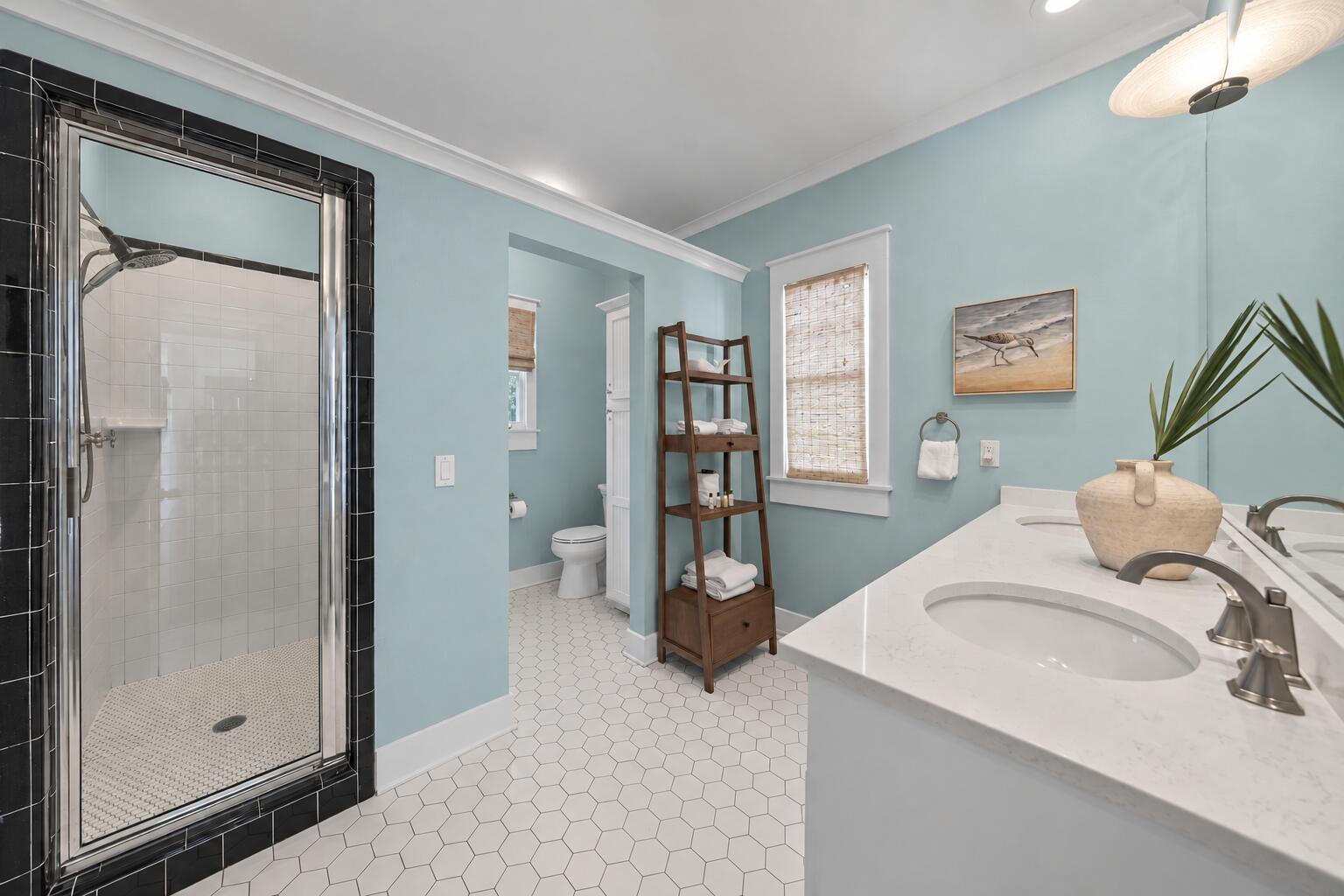 45 Town Road Inlet Beach, FL 32461 - Photo 22 of 54 Updated bathroom primary bathroom photo