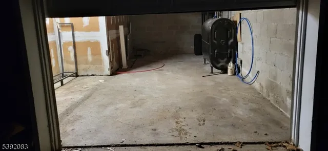 a view of a glass door with a glass door