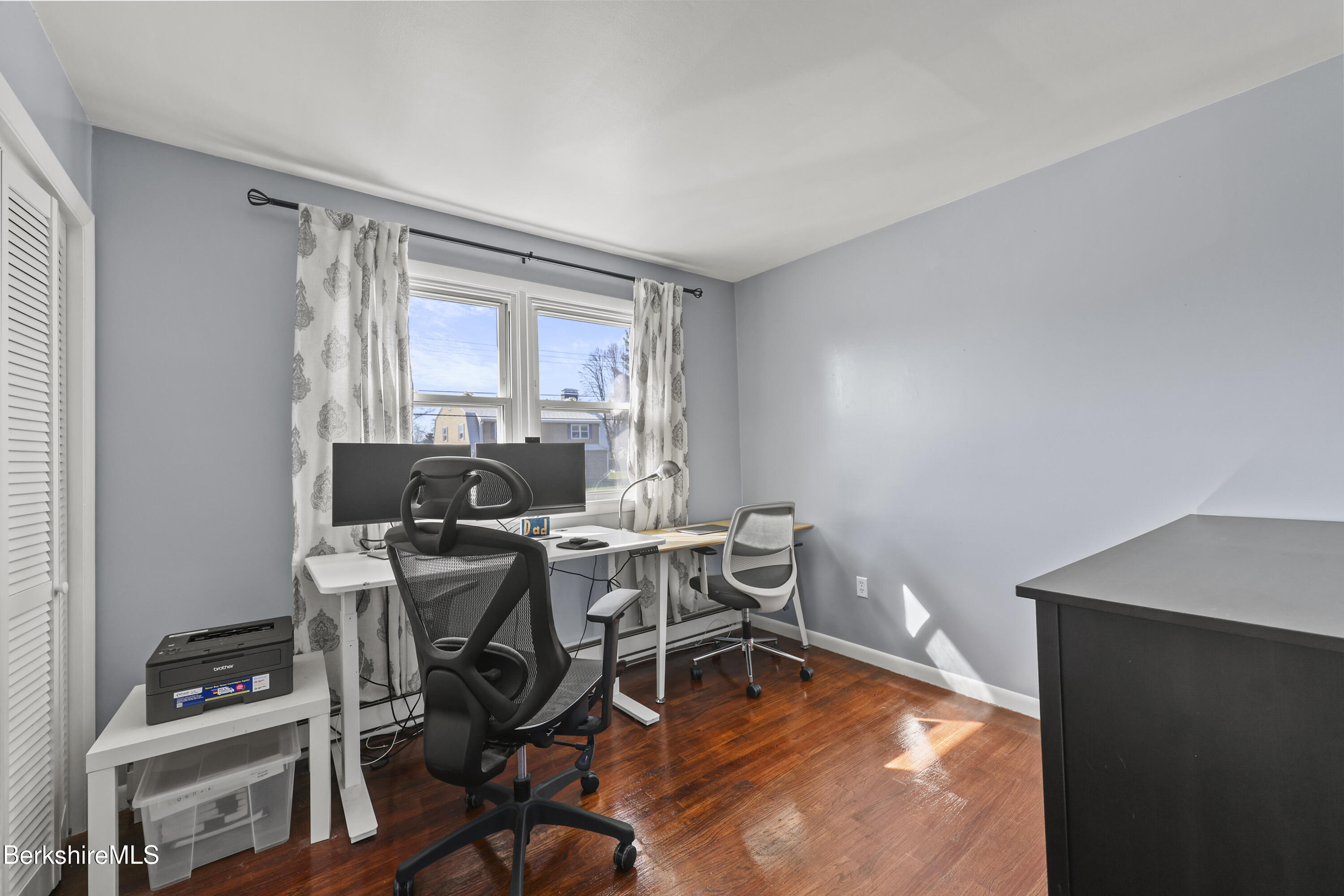 43 Baldwin Avenue Pittsfield, MA 01201 - Photo 24 of 31 a view of a workspace with furniture and a window