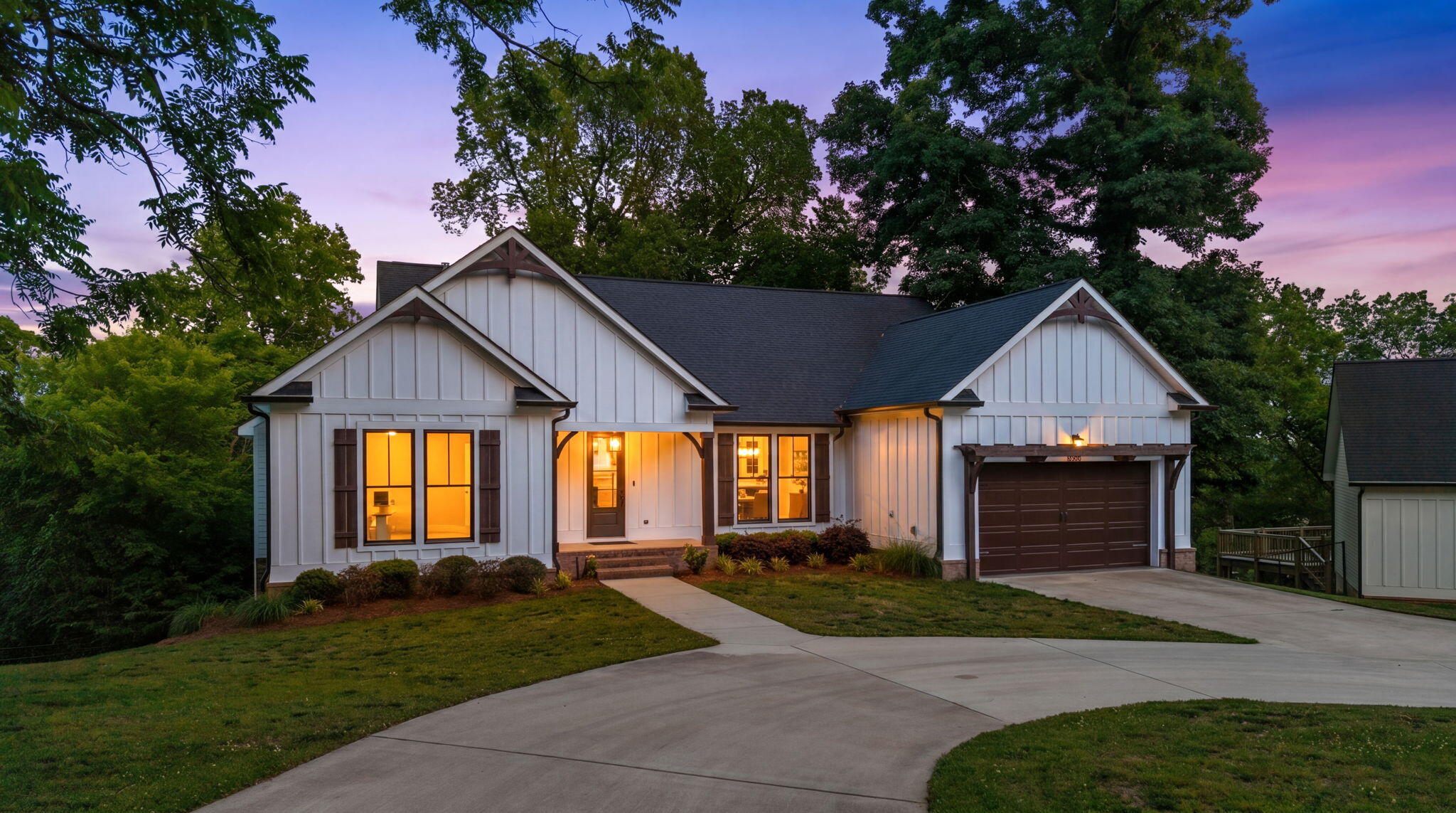 6296 Fairview Road Hixson, TN 37343 - Photo 58 of 59 Twilight Front