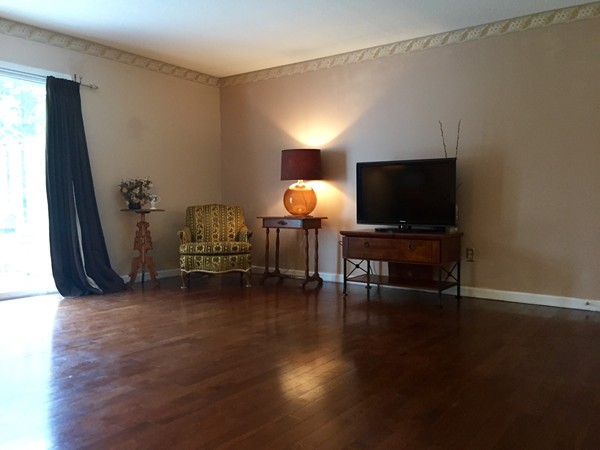 610 County Road, Unit 4 Holyoke, MA 01040 - Photo 9 of 21 a living room with furniture and a flat screen tv