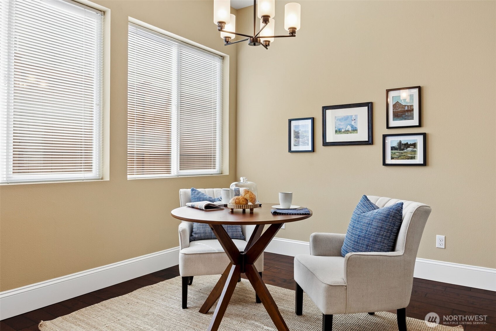 8265 Orcas Loop Northeast Lacey, WA 98516 - Photo 15 of 40 a dining room with furniture and window