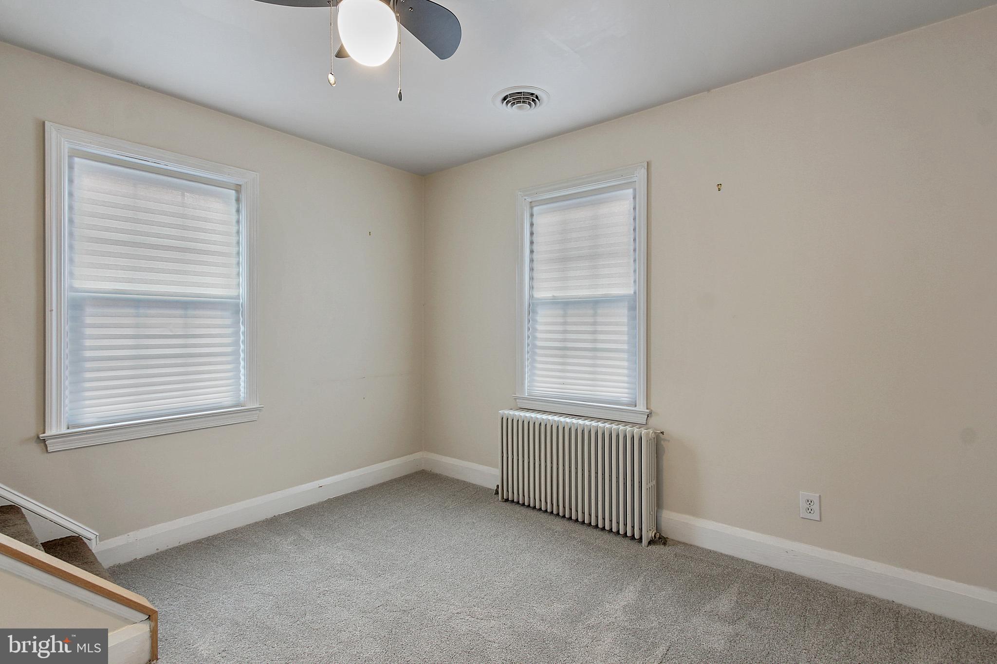 611 Overbrook Road Baltimore, MD 21212 - Photo 14 of 27 Second Bedroom, wood floors under carpet