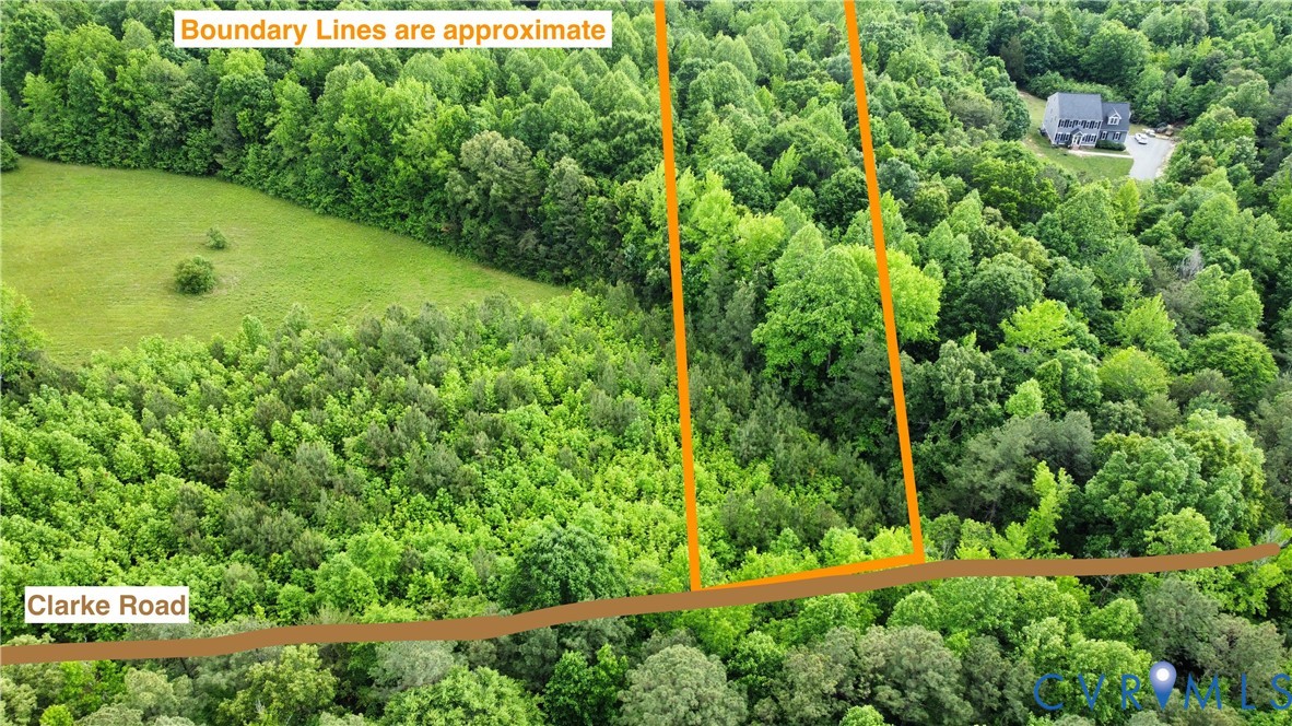 Tbd Clarke Road Lanexa, VA 23089 - Photo 2 of 19 View of birds eye view of property
