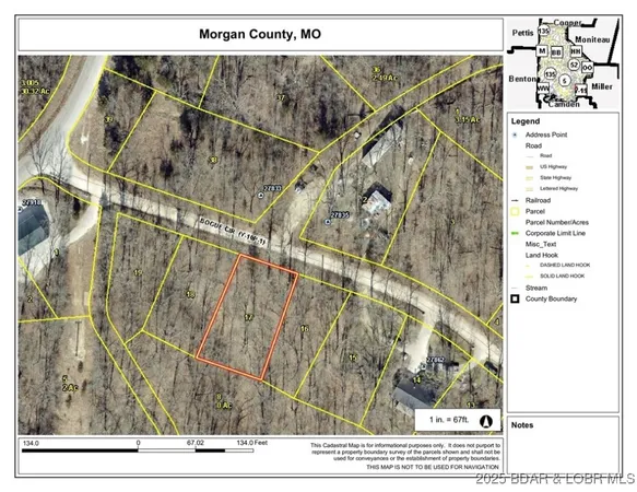 $7,500 | Lot 211 Bogue Circle, Rocky Mount, MO 65072