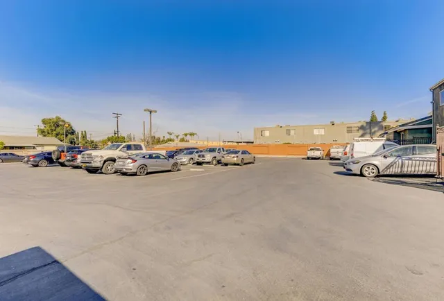 a car parked on the side of the road