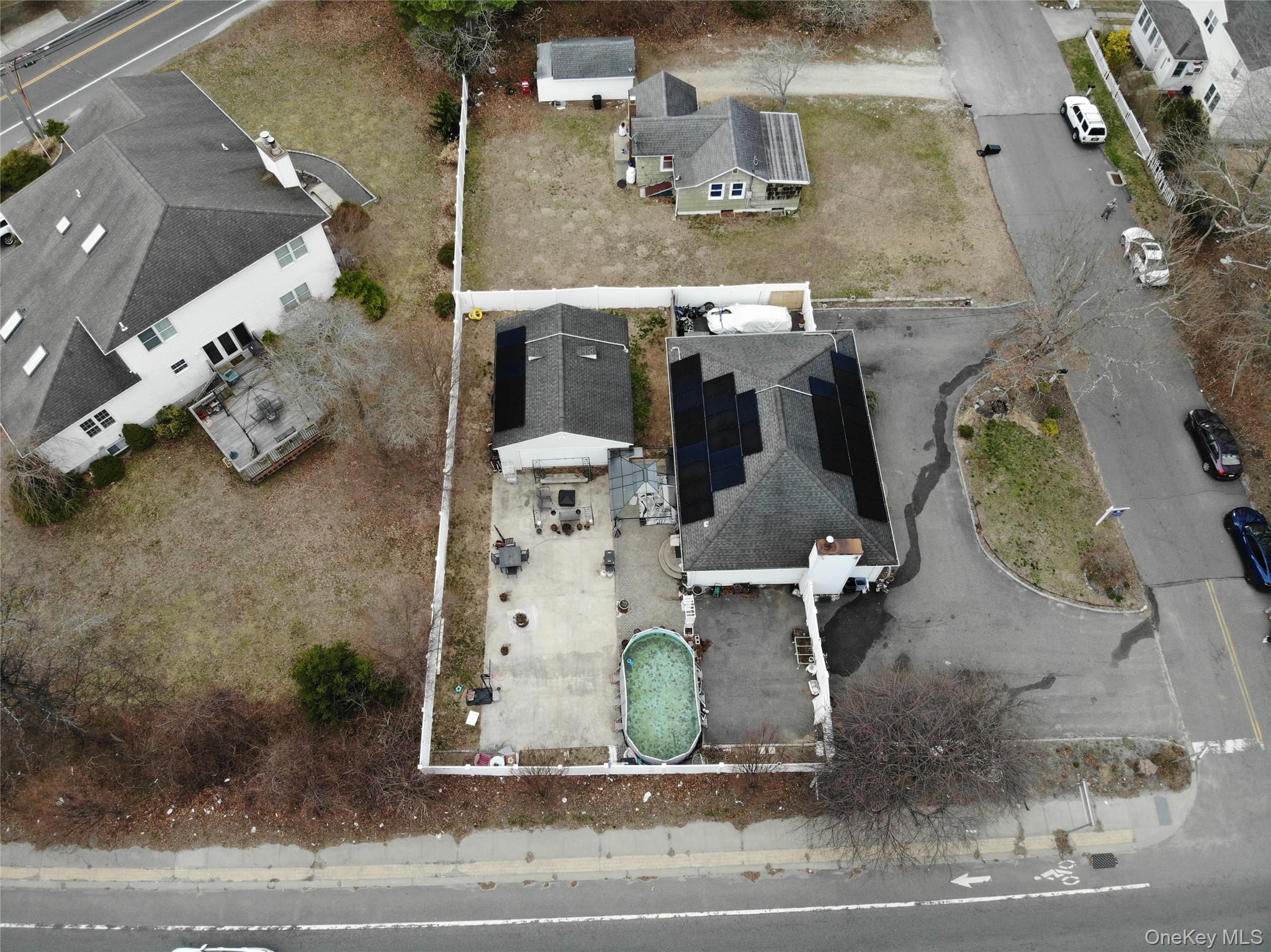 2 1st Street Coram, NY 11727 - Photo 35 of 36 an aerial view of residential houses with outdoor space
