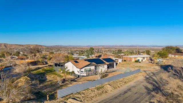 an aerial view of a ocean view