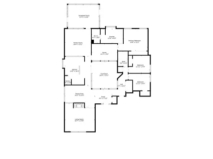 a picture of floor plan