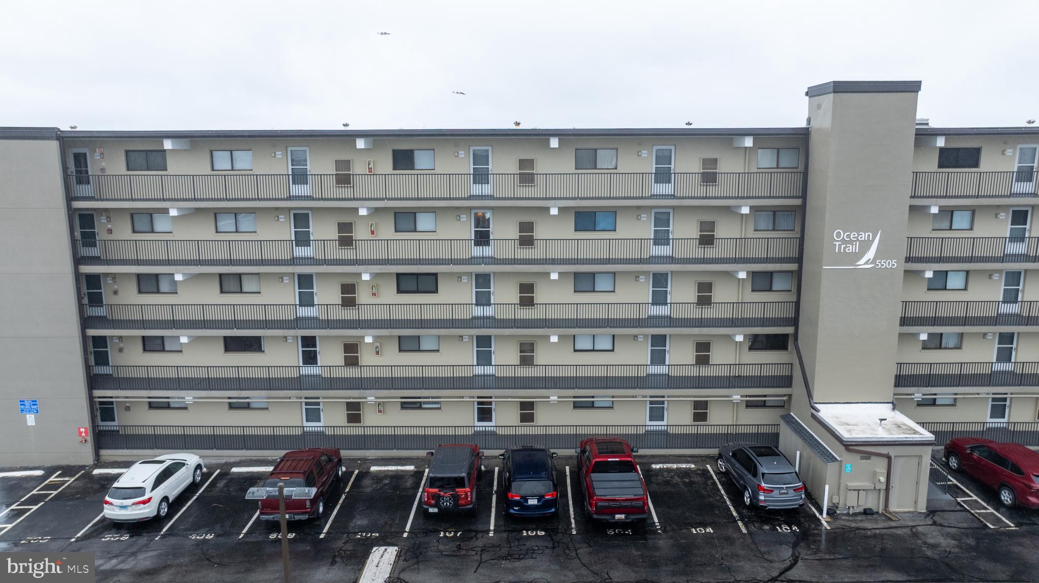 5505 Atlantic Avenue, Unit 107 Ocean City, MD 21842 - Photo 25 of 25 a view of a building from a balcony