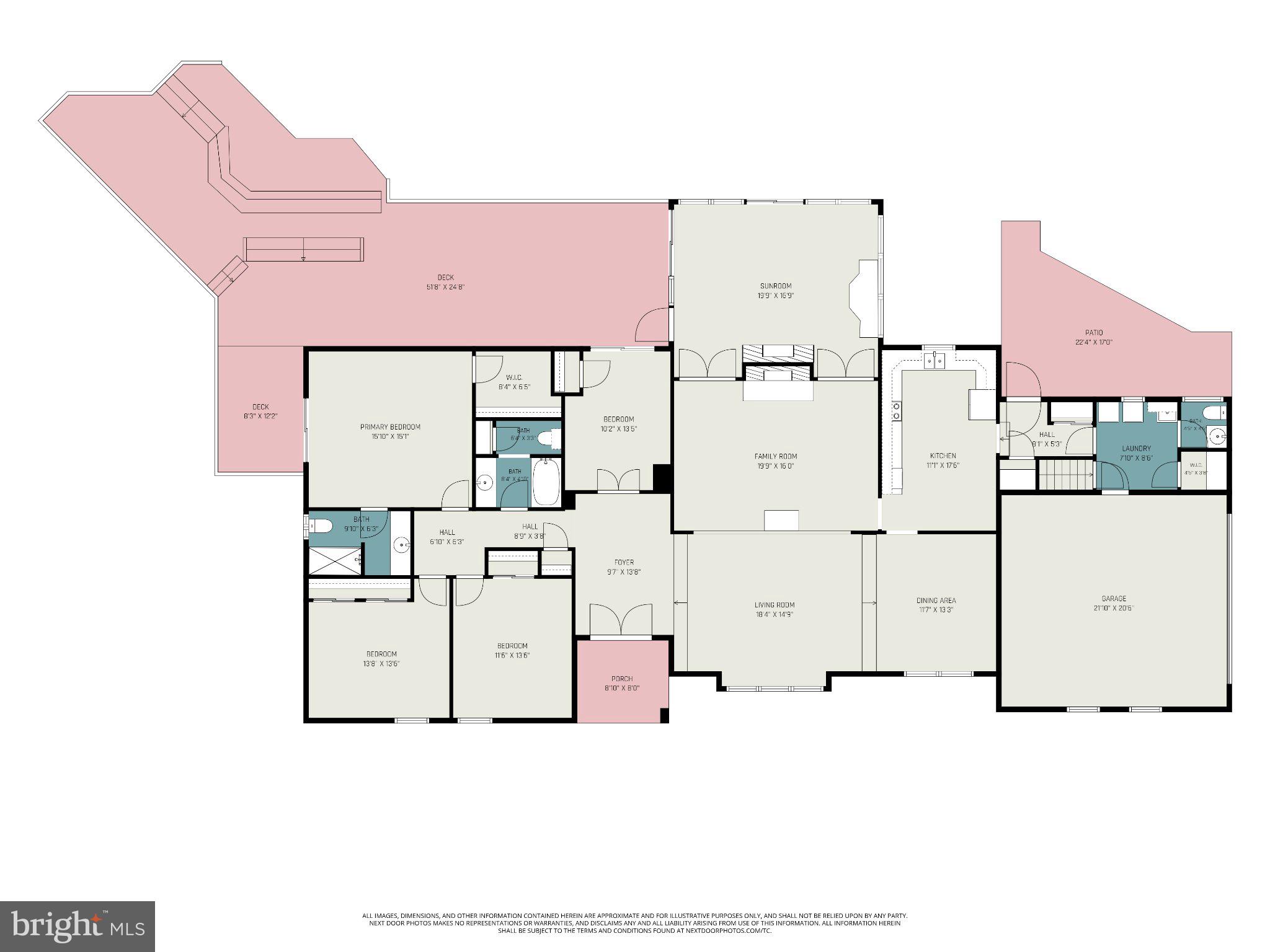 2306 Caves Road Owings Mills, MD 21117 - Photo 37 of 38 Main Level Floor Plan