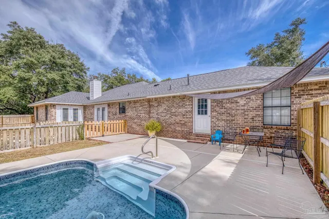 a view of a house with a balcony