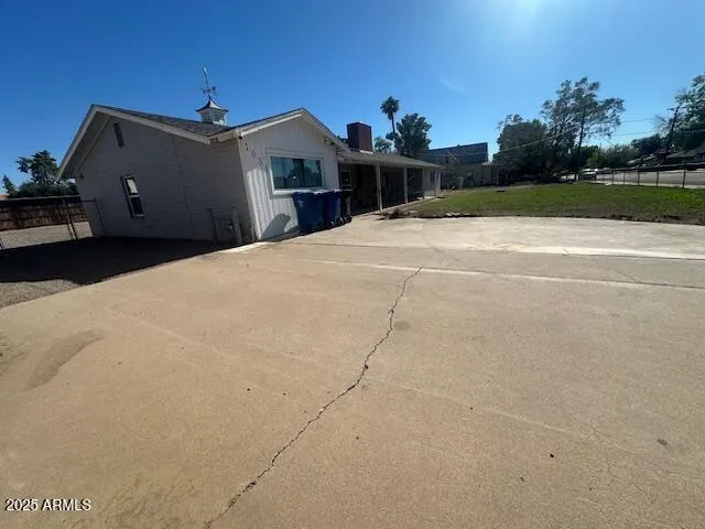 a car parked in front of house