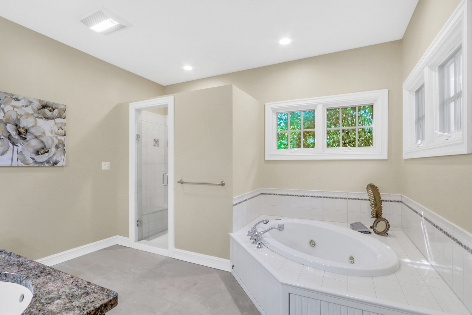 5684 Wolf Road Western Springs, IL 60558 - Photo 31 of 51 a bathroom with a bathtub and a sink
