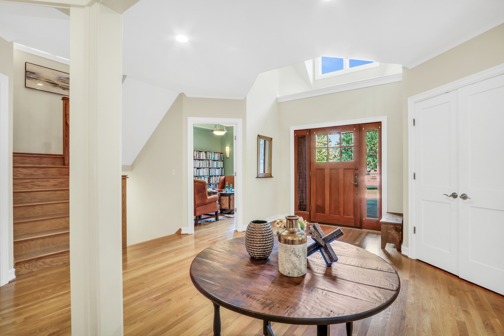 5684 Wolf Road Western Springs, IL 60558 - Photo 6 of 51 a dining room with furniture and wooden floor