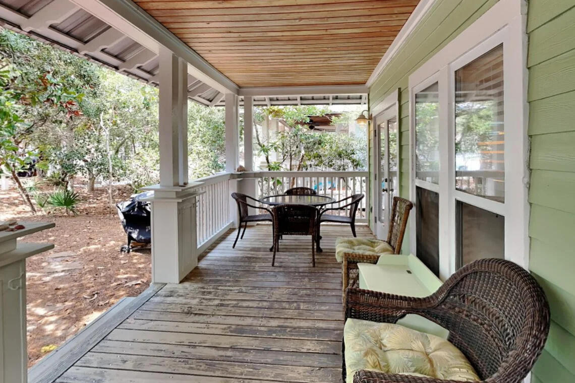 79 Cottage Way, Unit 9 Inlet Beach, FL 32461 - Photo 7 of 15 a living room with furniture and a large window