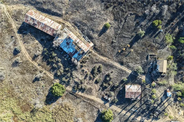 a bird view of house