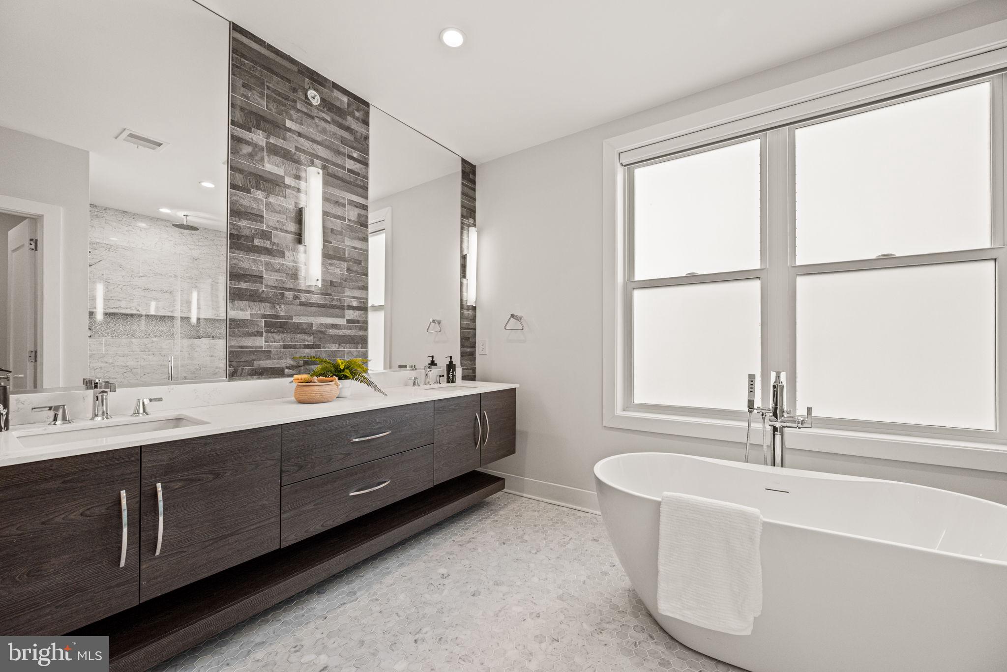 Primary suite bathroom