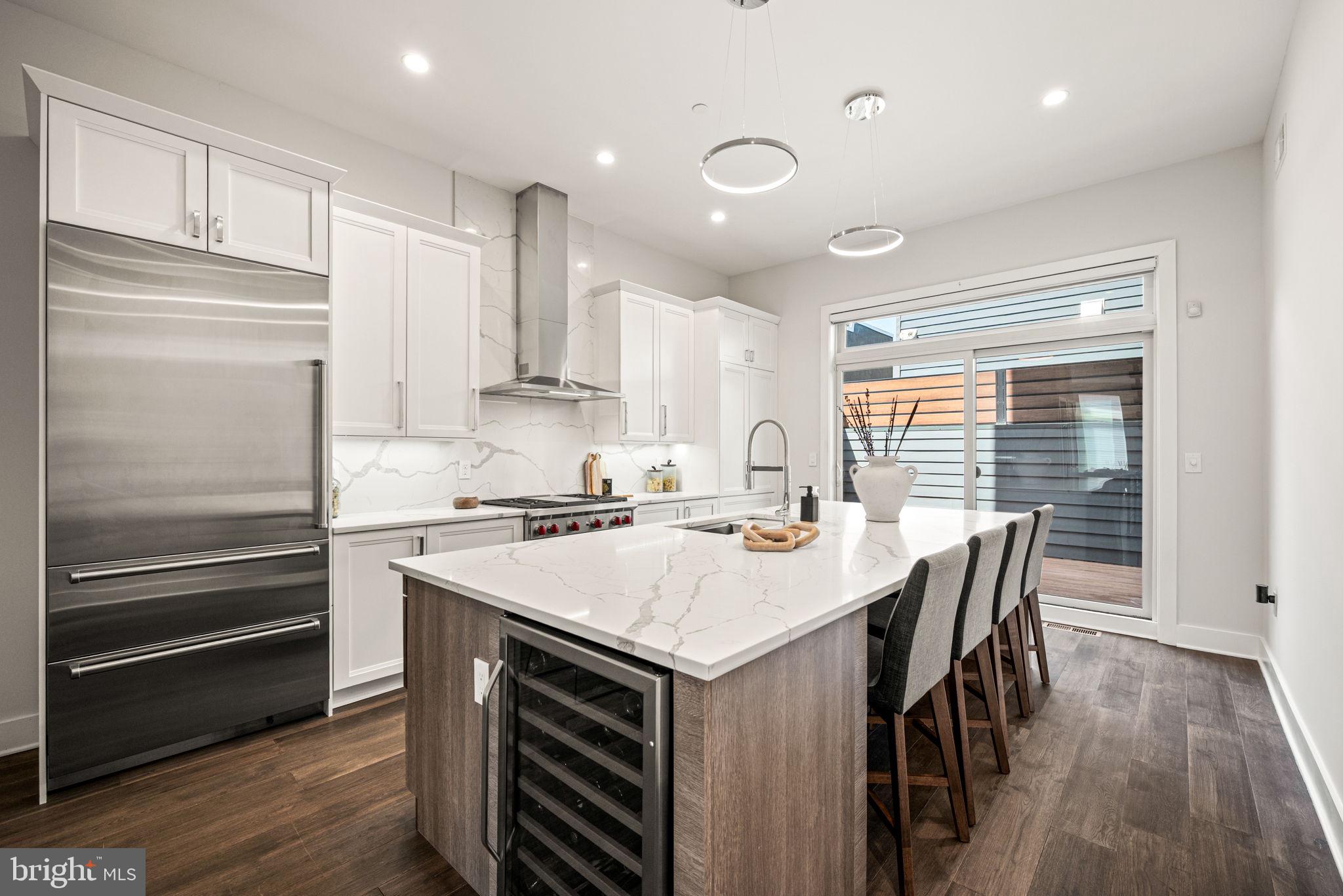 1217 Bainbridge Street Philadelphia, PA 19147 - Photo 6 of 59 Kitchen with large island