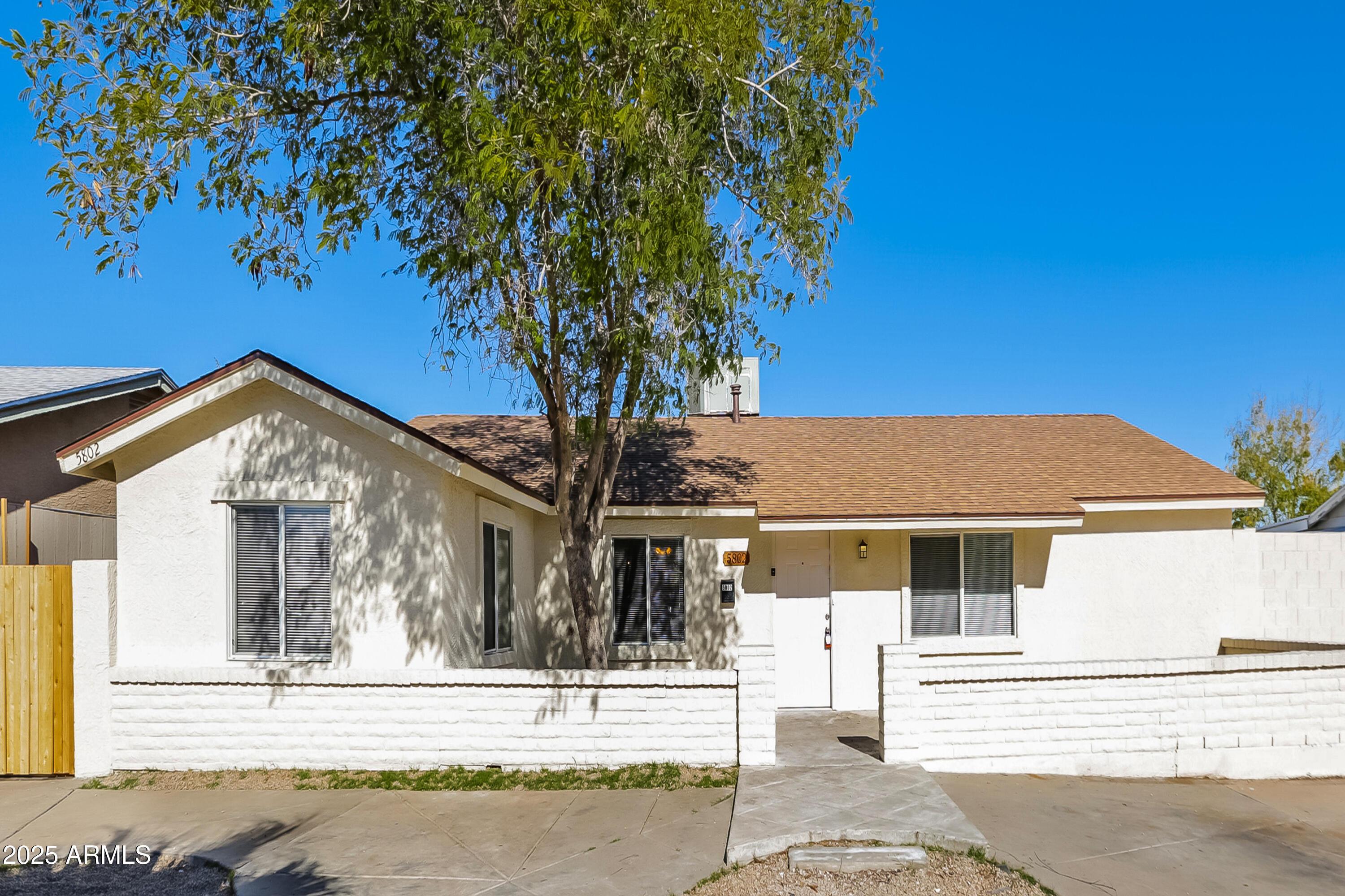 front view of a house