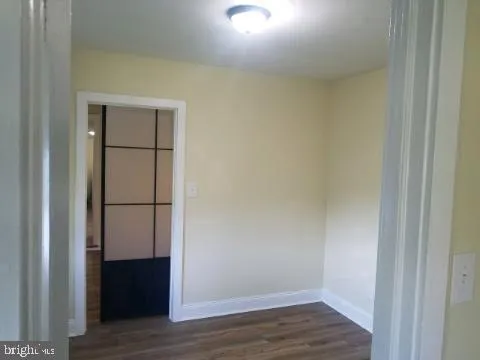 a view of walk in closet with window