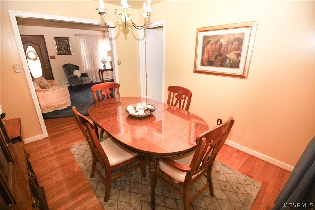 524 West Crieff Road Richmond, VA 23225 - Photo 5 of 15 Formal dining room has beautiful hardwoods
