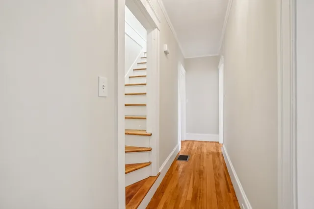 a view of wooden floor