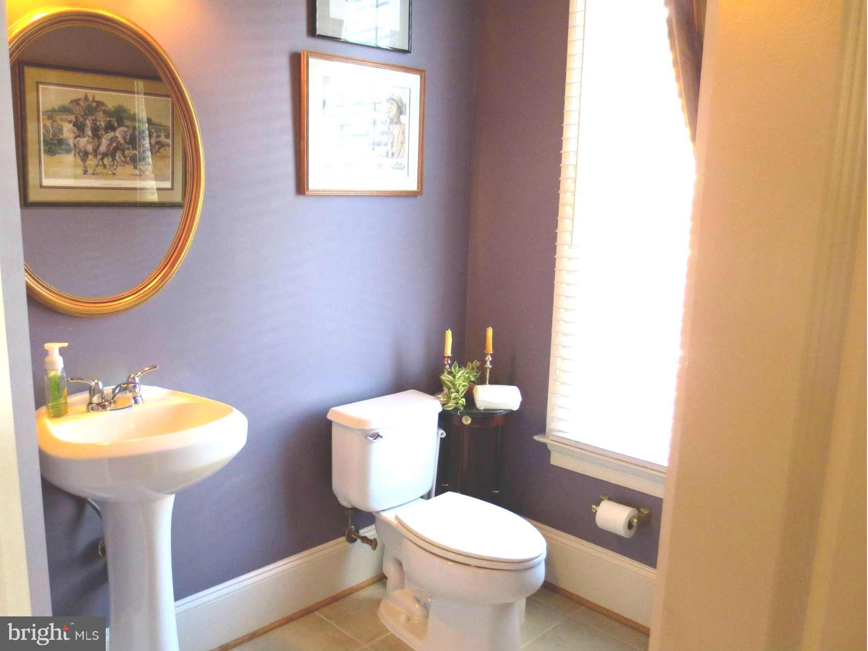 716 Carpenter Road Alexandria, VA 22314 - Photo 15 of 28 a bathroom with a toilet sink and mirror