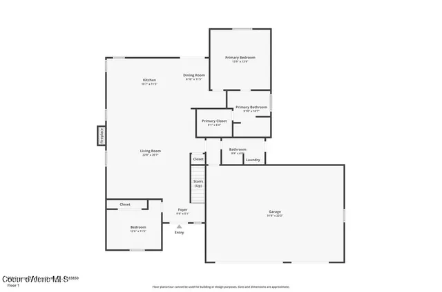 $779,999 | 608 Country Club Lane, Pinehurst, ID 83850