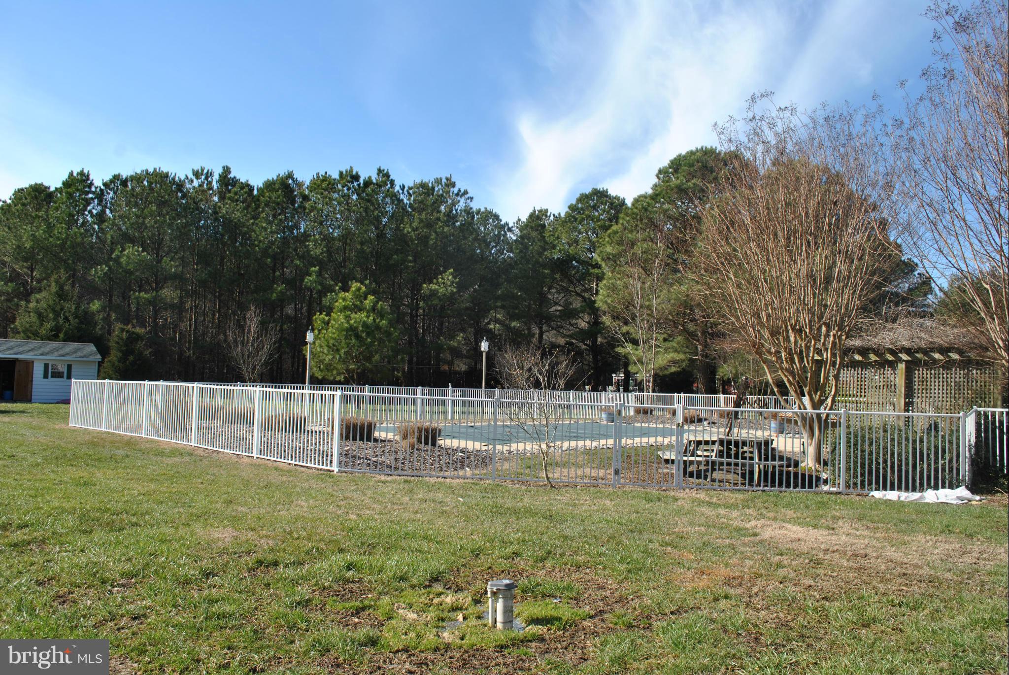23965 Mt Misery Road St. Michaels, MD 21663 - Photo 8 of 26 Fenced Pool area