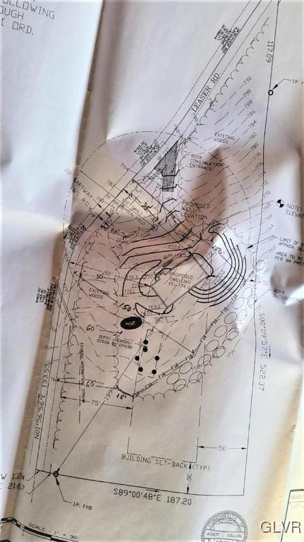 8127 Leaser Road Kempton, PA 19529 - Photo 4 of 26 Plot Plan / House / Well & Septic Location