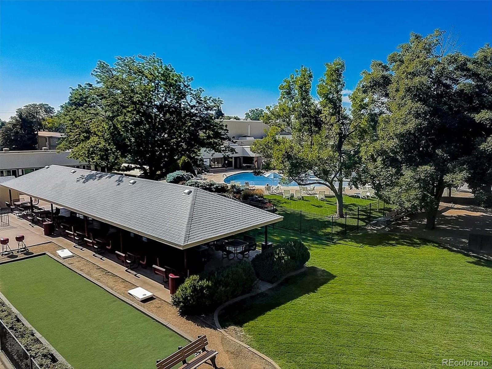 650 South Clinton Street, Unit 5D Denver, CO 80247 - Photo 43 of 48 an aerial view of a house