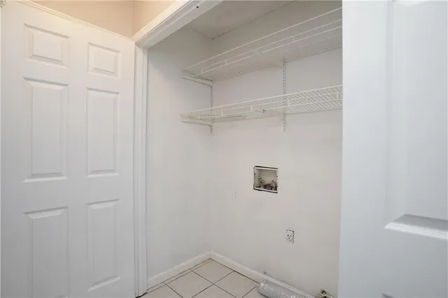 a view of a rack on the wall