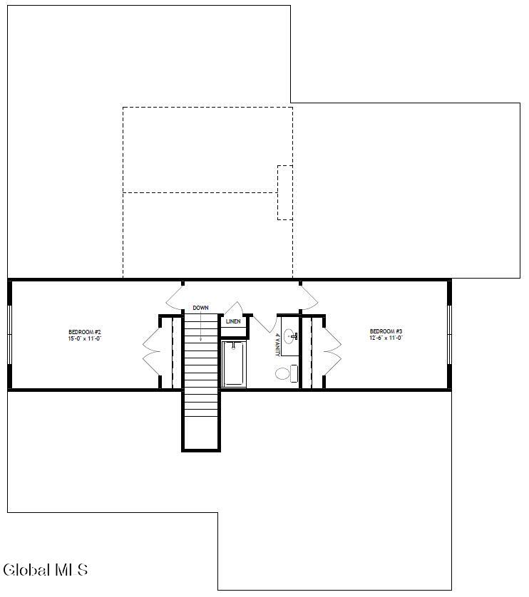 32 Huna Way, Unit LOT 3 Lake George, NY 12845 - Photo 15 of 15 Porter- floorplan- 2nd fl