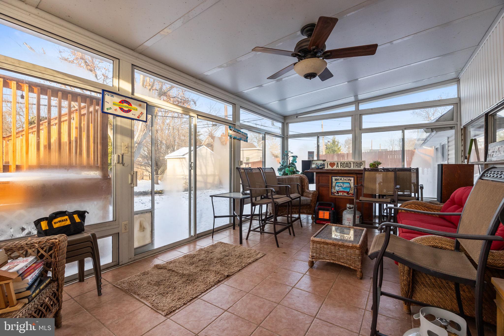 55 Rose Apple Road Levittown, PA 19056 - Photo 38 of 40 a view of a dining room with furniture window and outside view