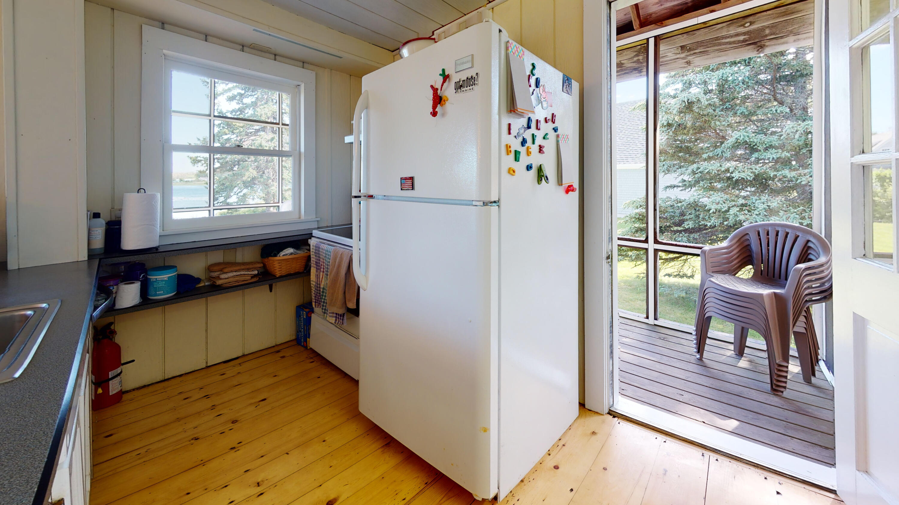 496 Port Clyde Road Tenants Harbor, ME 04860 - Photo 7 of 78 Kitchen & Sun Porch