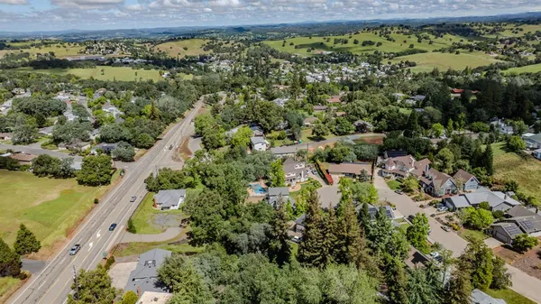 view of a lake with a mountain