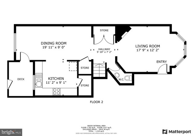 $1,149,000 | 1328 Corcoran Street Northwest, Unit 1, Washington, DC 20009