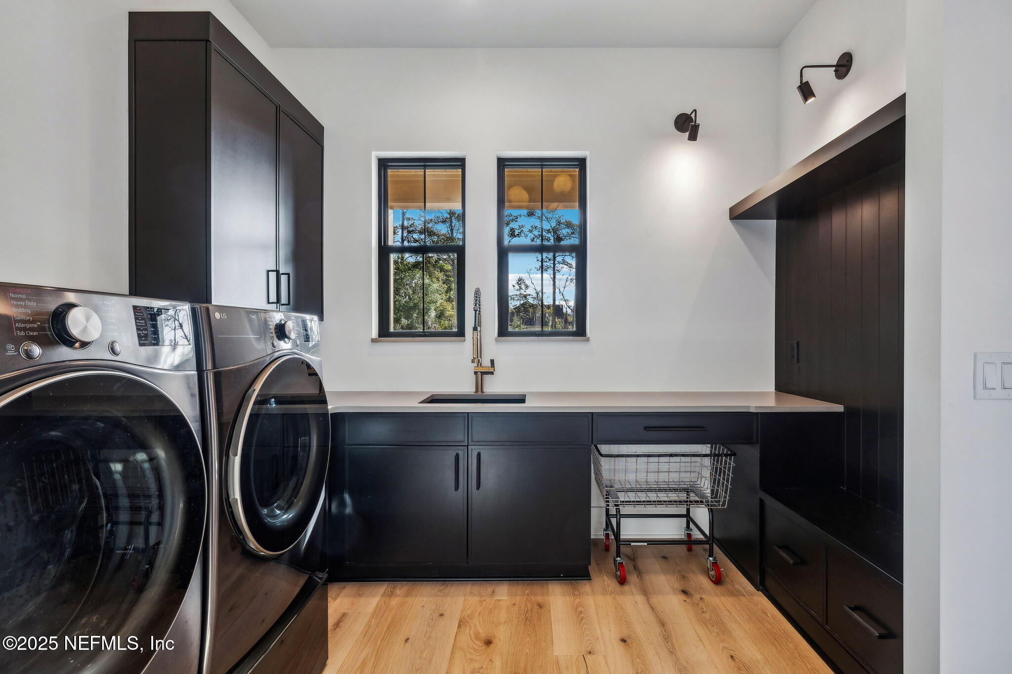 4650 Palm Valley Road Ponte Vedra Beach, FL 32082 - Photo 28 of 80 a utility room with sink dryer and washer