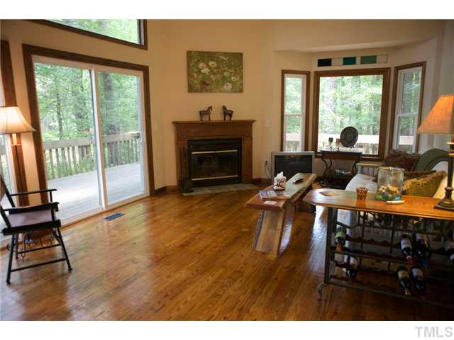 6410 Amed Road Bahama, NC 27503 - Photo 9 of 25 Exquisite 1920's Heart Pine Floors.