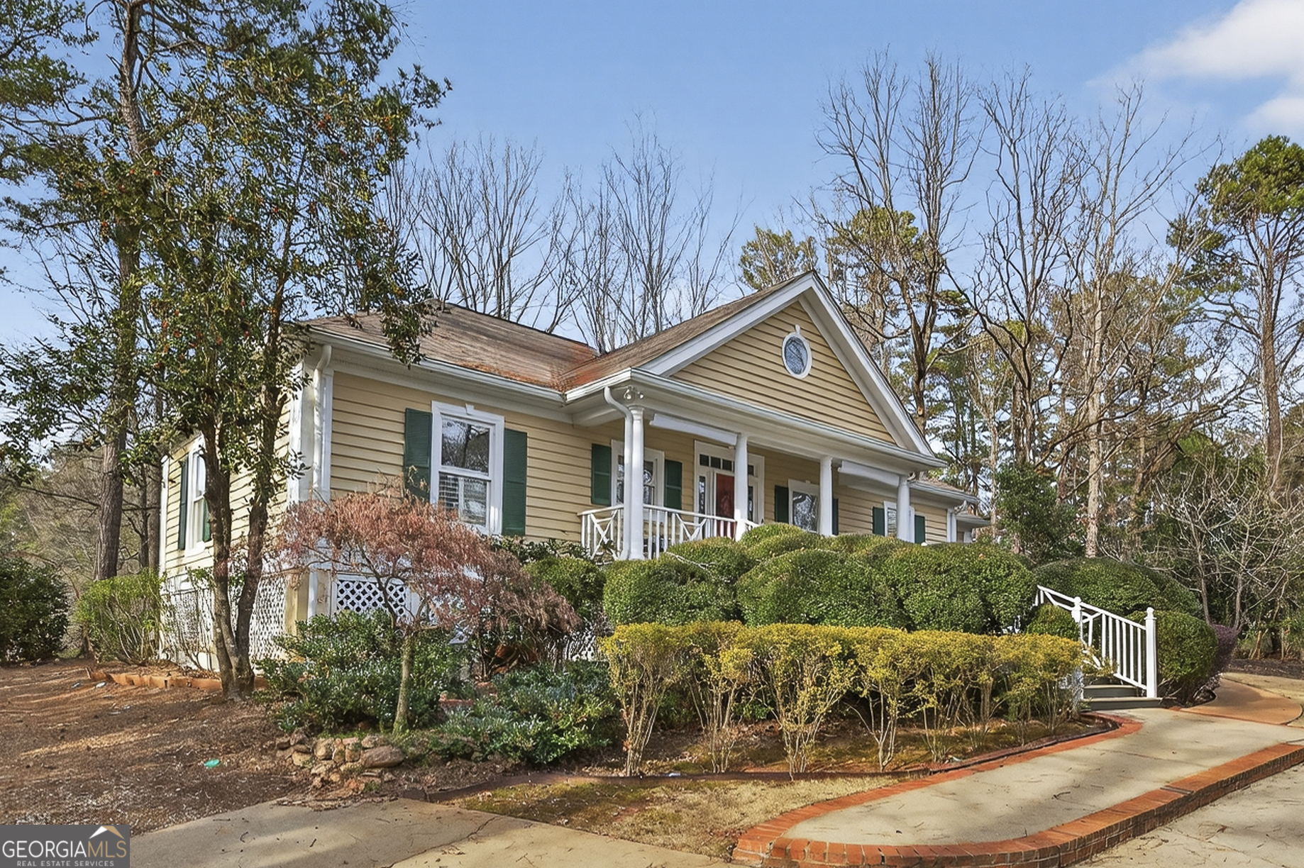 1091 Maple Ridge Way Greensboro, GA 30642 - Photo 52 of 52 a front view of a house with a yard