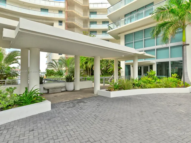 a view of a city and ocean view