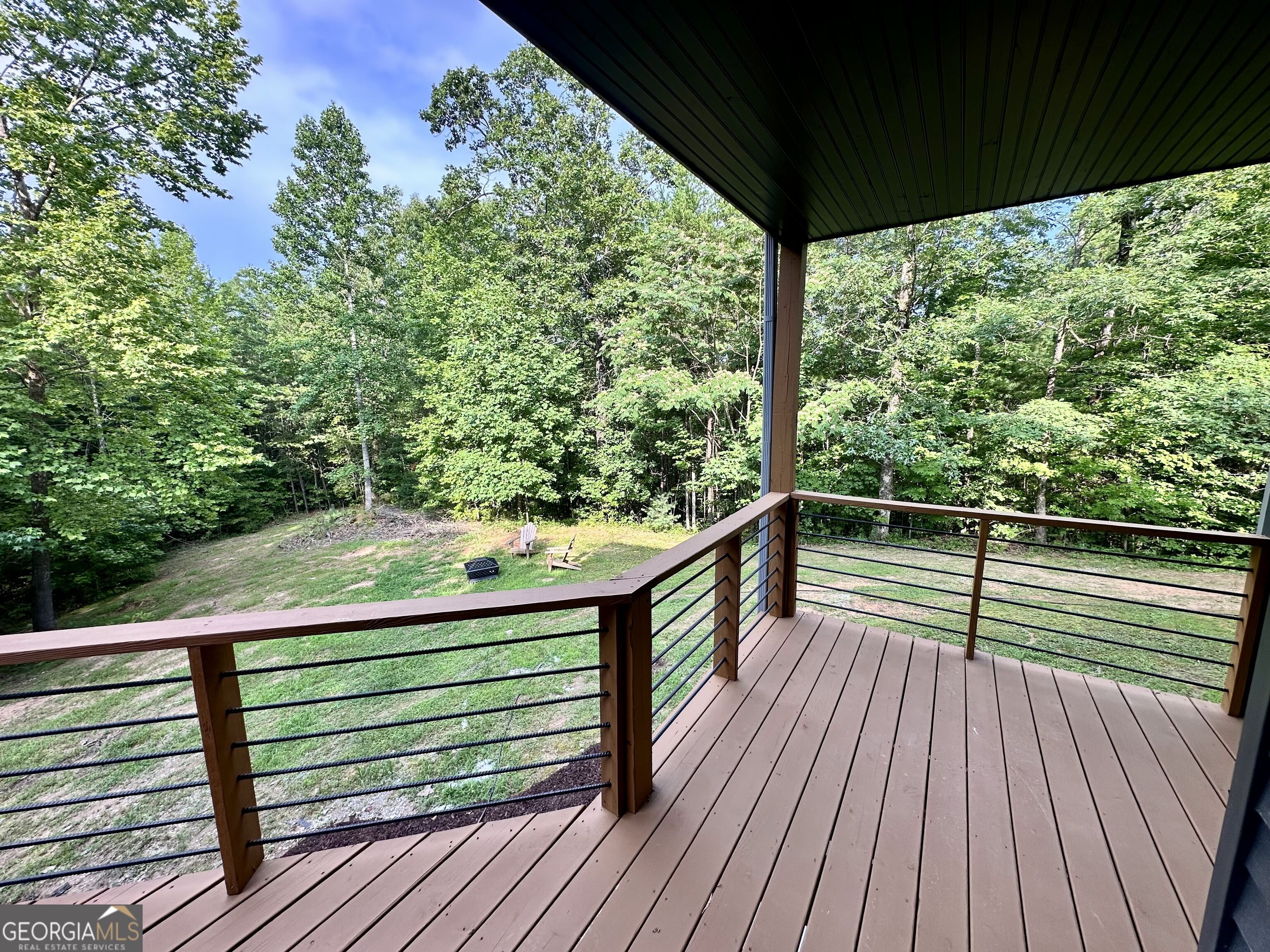 2769 Bean Creek Road Sautee Nacoochee, GA 30571 - Photo 28 of 33 a view of deck with a large trees